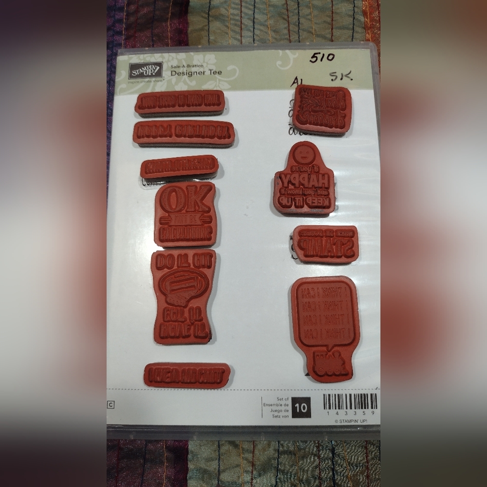 Stampin Up ( DESIGNER TEE ) - Picture 3 of 3